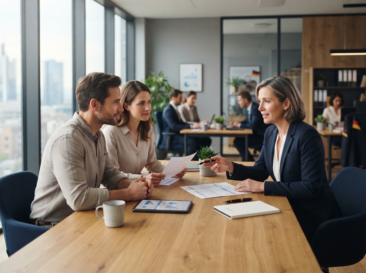 TRI-Banking Team bei der Arbeit an der Analyse von Marktdaten